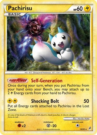 Pachirisu/95 - Call of Legends Reverse Holofoil