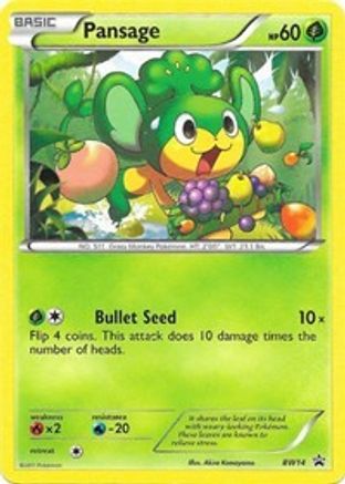 Pansage - BW14/101 - Black and White Promos