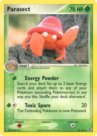 Parasect/112 - FireRed & LeafGreen