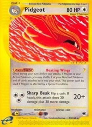 Pidgeot (59)/165 - Expedition