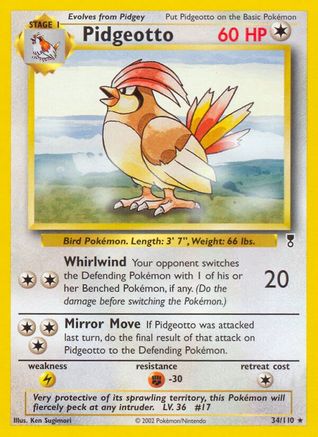 Pidgeotto/110 - Legendary Collection