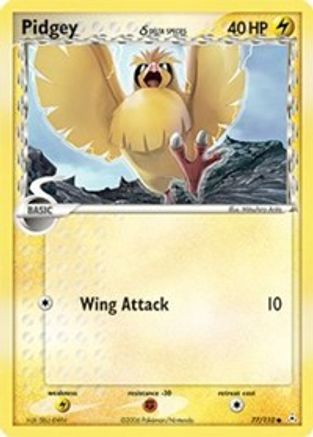 Pidgey (Delta Species) 77/110 - Holon Phantoms Reverse Holofoil