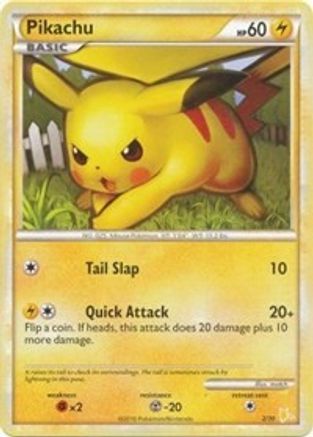 Pikachu (#2) - HGSS Trainer Kit Gyarados & Raichu