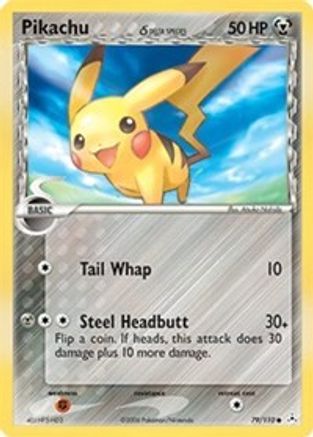 Pikachu (Delta Species) 79/110 - Holon Phantoms