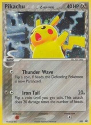 Pikachu (Delta Species) - 035 (Value Pack)/40 - Nintendo Promos Holofoil