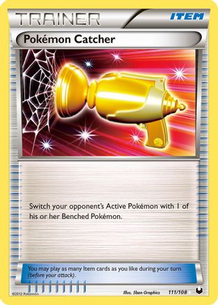 Pokemon Catcher (Gold)/108 - Dark Explorers Holofoil