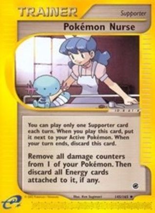 Pokemon Nurse/165 - Expedition Reverse Holofoil