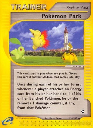 Pokemon Park/147 - Aquapolis Reverse Holofoil