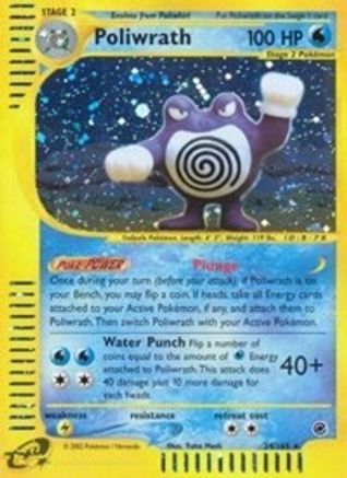 Poliwrath (24)/165 - Expedition Reverse Holofoil