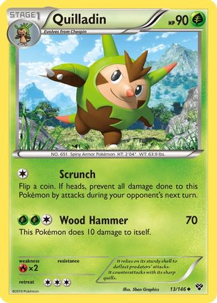 Quilladin 13/146 - XY Base Set