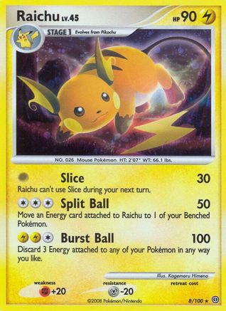 Raichu/100 - Stormfront Reverse Holofoil