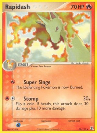 Rapidash/113 - Delta Species Reverse Holofoil
