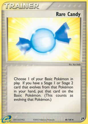 Rare Candy/100 - Sandstorm Reverse Holofoil