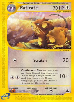Raticate/144 - Skyridge