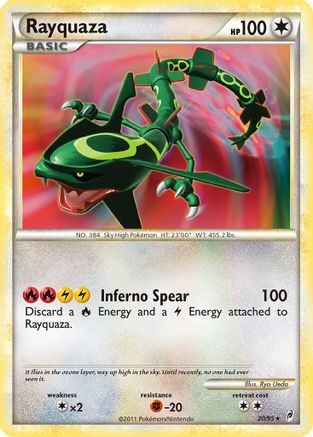 Rayquaza/95 - Call of Legends Reverse Holofoil