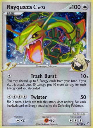 Rayquaza C/147 - Supreme Victors Reverse Holofoil
