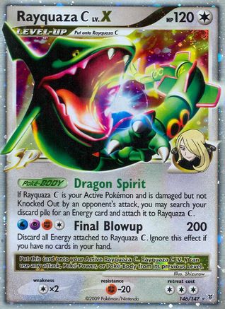 Rayquaza C Lv.X/147 - Supreme Victors Holofoil