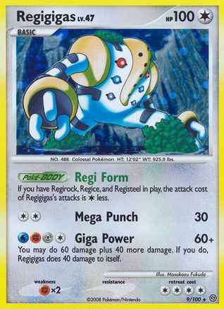 Regigigas/100 - Stormfront Reverse Holofoil