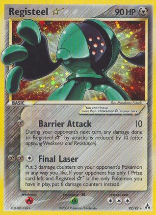 Registeel Star/92 - Legend Maker Holofoil