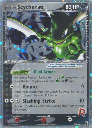 Rocket's Scyther ex/109 - Team Rocket Returns