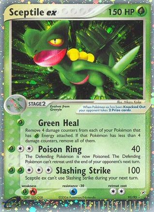 Sceptile ex/95 - Team Magma vs Team Aqua Holofoil