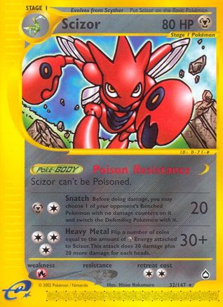 Scizor/147 - Aquapolis