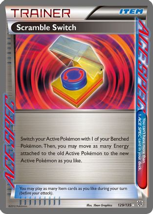 Scramble Switch/135 - Plasma Storm Holofoil