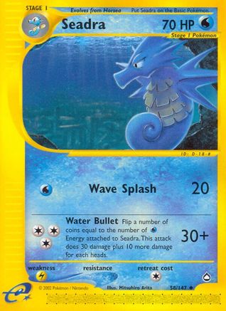 Seadra/147 - Aquapolis Reverse Holofoil
