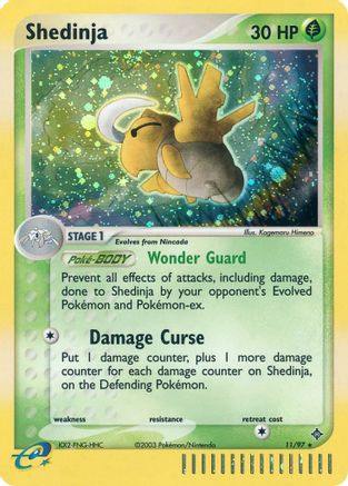 Shedinja/97 - Dragon Reverse Holofoil