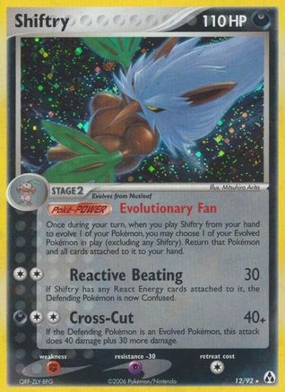 Shiftry/92 - Legend Maker Holofoil