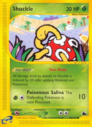 Shuckle/144 - Skyridge Reverse Holofoil