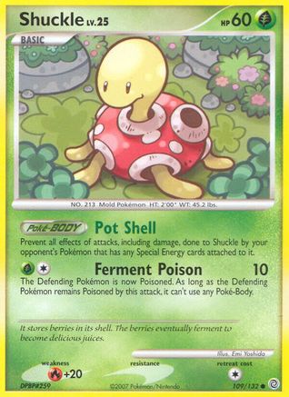 Shuckle/132 - Secret Wonders Reverse Holofoil