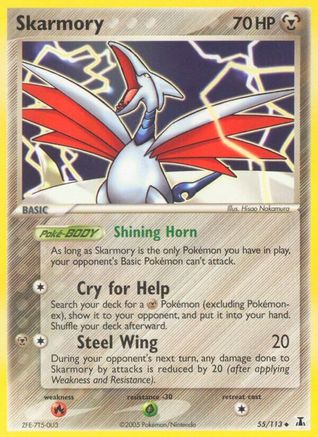 Skarmory/113 - Delta Species Reverse Holofoil