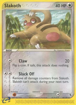 Slakoth/109 - Ruby and Sapphire