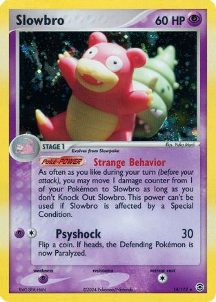 Slowbro/112 - FireRed & LeafGreen Reverse Holofoil
