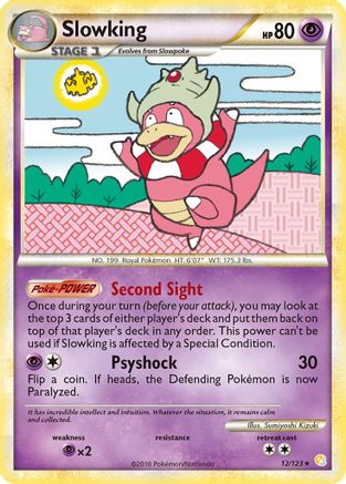 Slowking/123 - HeartGold SoulSilver Holofoil