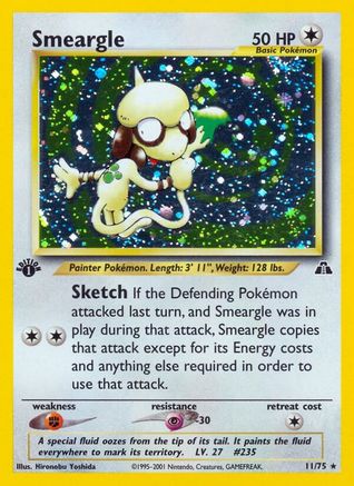 Smeargle (11)/75 - Neo Discovery Unlimited Holofoil