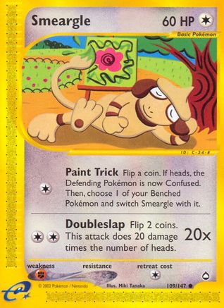 Smeargle/147 - Aquapolis