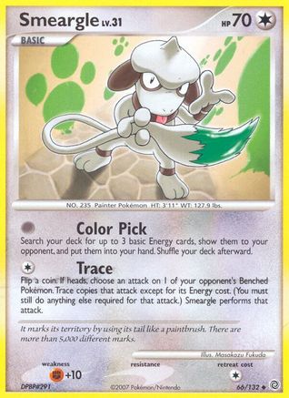 Smeargle/132 - Secret Wonders Reverse Holofoil