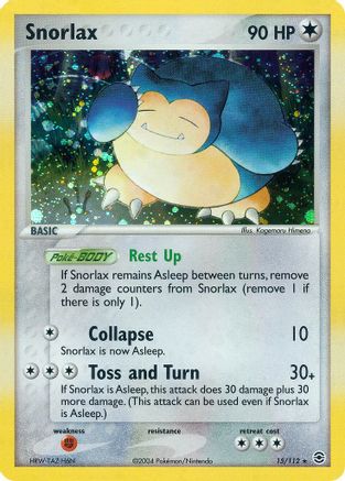 Snorlax/112 - FireRed & LeafGreen