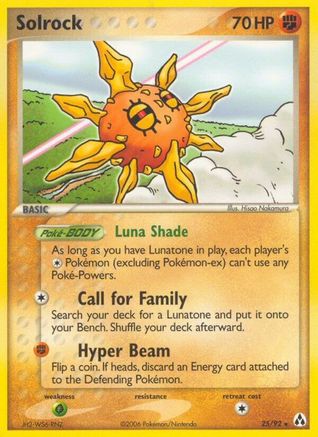 Solrock/92 - Legend Maker Reverse Holofoil