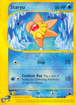 Staryu (104)/144 - Skyridge Reverse Holofoil