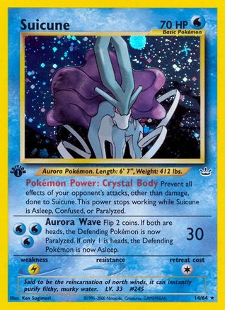 Suicune (14)/64 - Neo Revelation Unlimited Holofoil