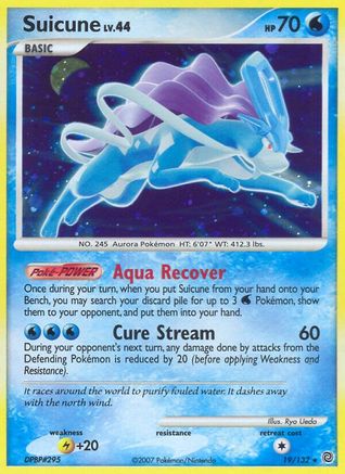 Suicune/132 - Secret Wonders Holofoil