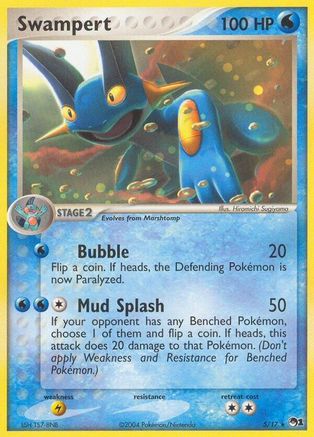 Swampert/17 - POP Series 1 Holofoil