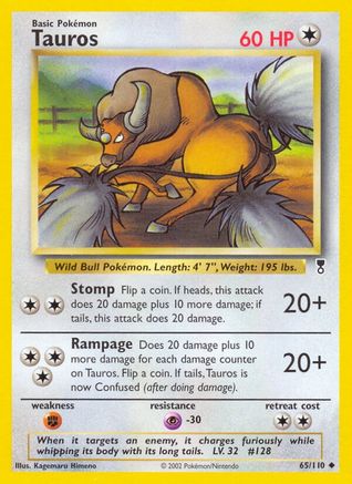 Tauros/110 - Legendary Collection
