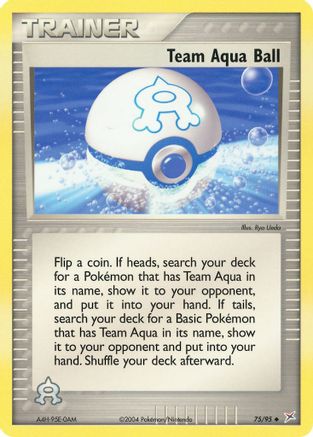 Team Aqua Ball/95 - Team Magma vs Team Aqua