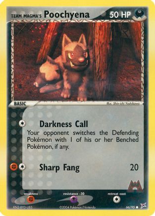 Team Magma's Poochyena - 66/95/95 - Team Magma vs Team Aqua