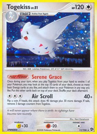 Togekiss/106 - Great Encounters Holofoil