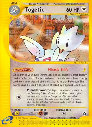 Togetic/147 - Aquapolis